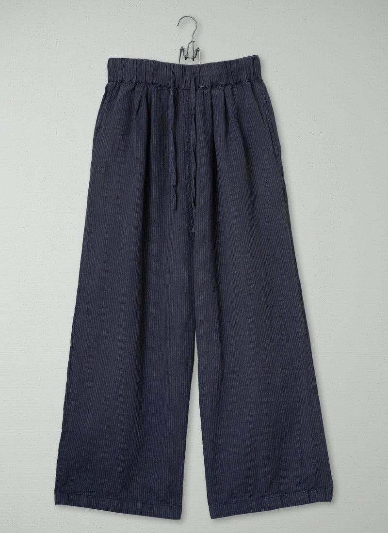 Reworn Linen Japanese Trouser Size 8 (1476) | Grey