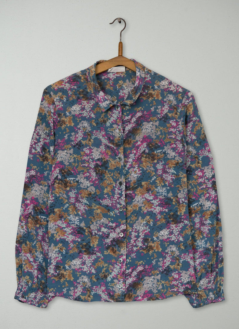 Reworn Dori Blouse Size 8 (1008) | Multi