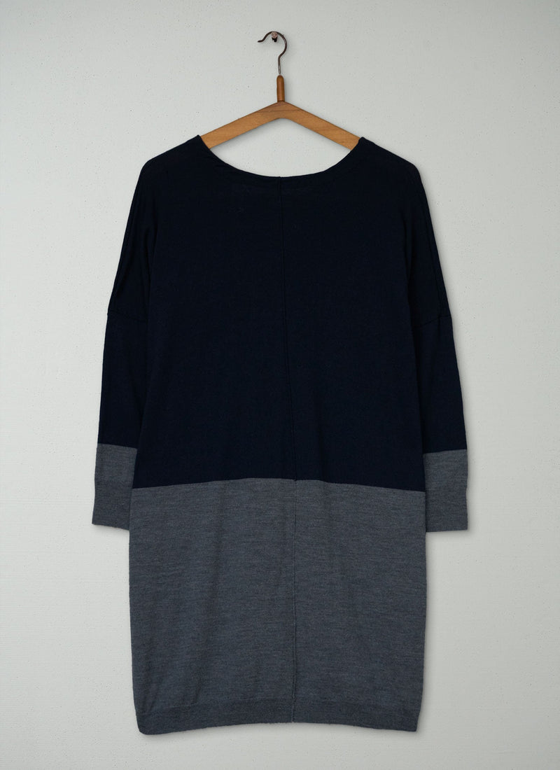 Reworn Jumper Dress Size S (628) | Multi