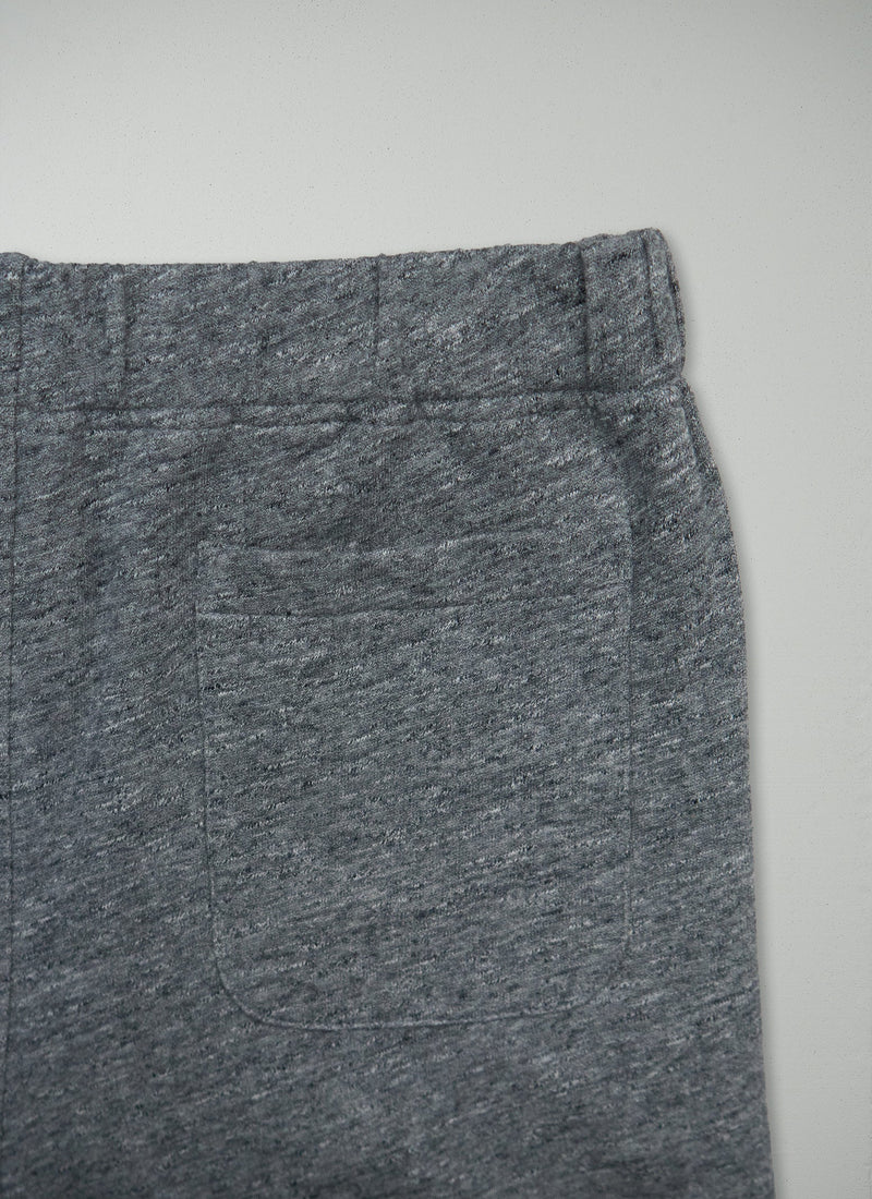 Reworn Brushed Back Jersey Trousers Size M (1704) | Grey Melange
