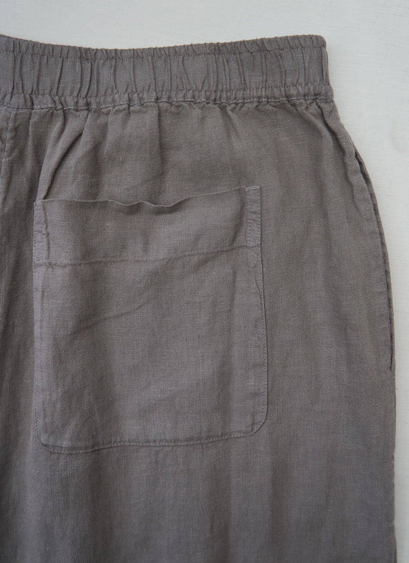 Reworn Linen Trousers Size L (1396) | Iron