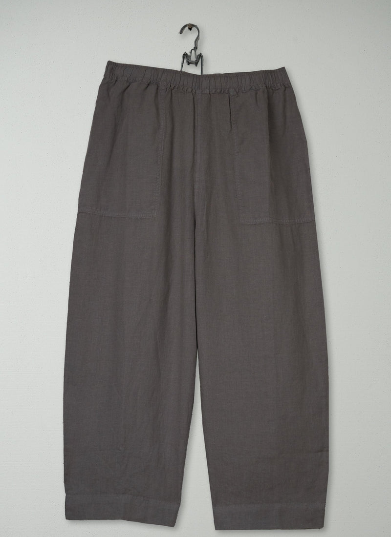 Reworn Linen Trousers Size L (1396) | Iron