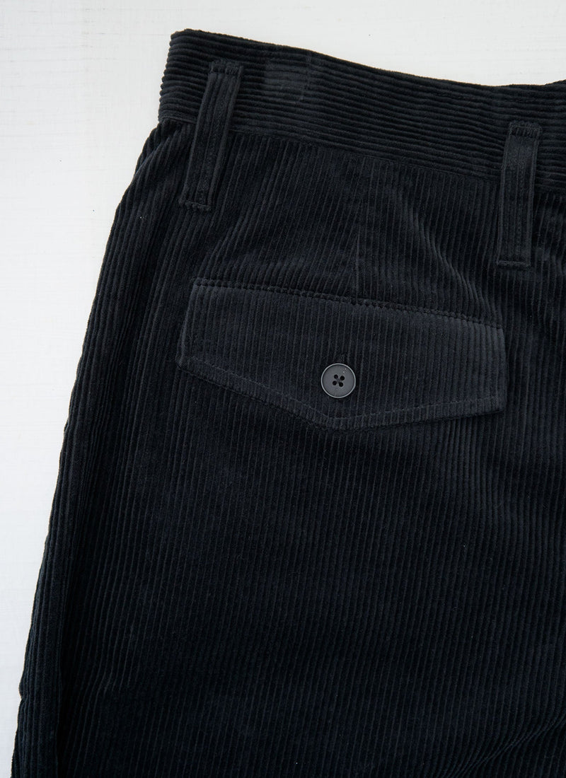 Reworn Mens Cord Trousers Size 32 (100) | Anthracite