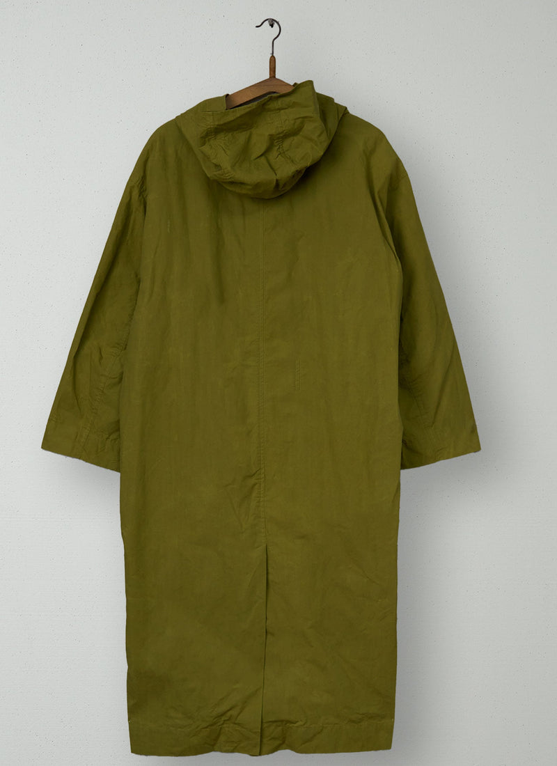 Reworn Hooded Parka Size XXSXS (156) | Seaweed