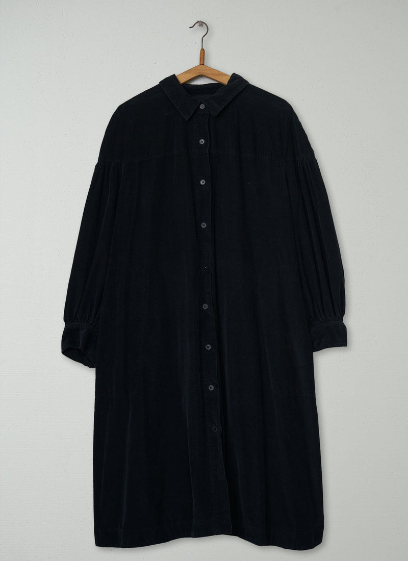 Reworn Needlecord Dress Size 18 (2241) | Anthracite