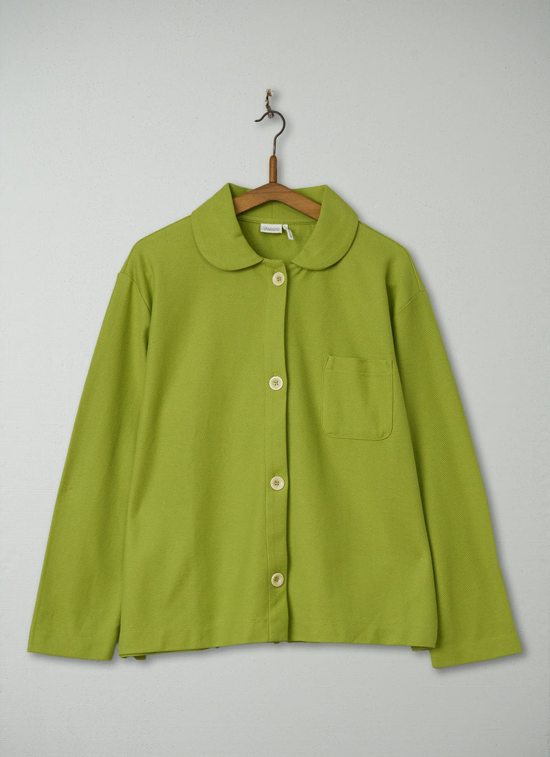 Reworn Cotton Pique Shirt Size XXS (184) | Clover
