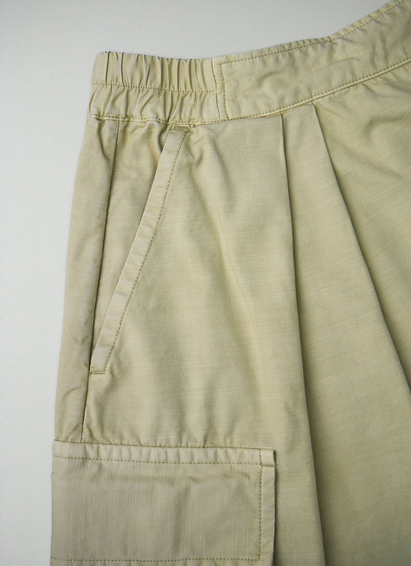 Reworn Pleated Patch Pocket Skirt Size XXS (365) | Rye