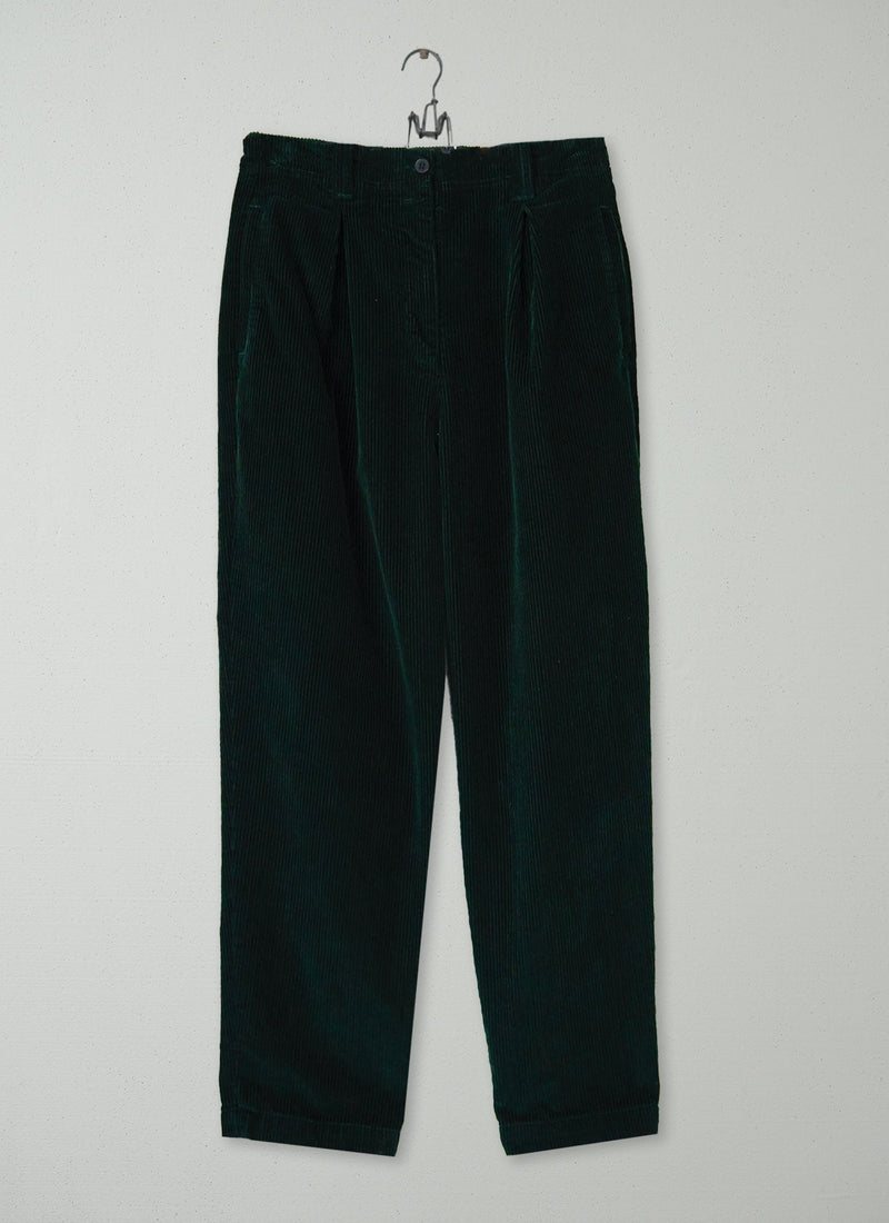 Reworn Cord Trousers Size 6 (1503) | Oil