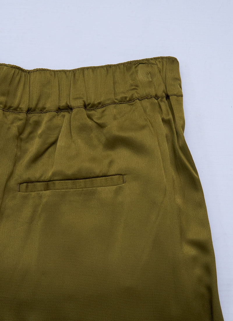 Reworn Seersucker Balloon Trousers Size 12 (1650) | Peat