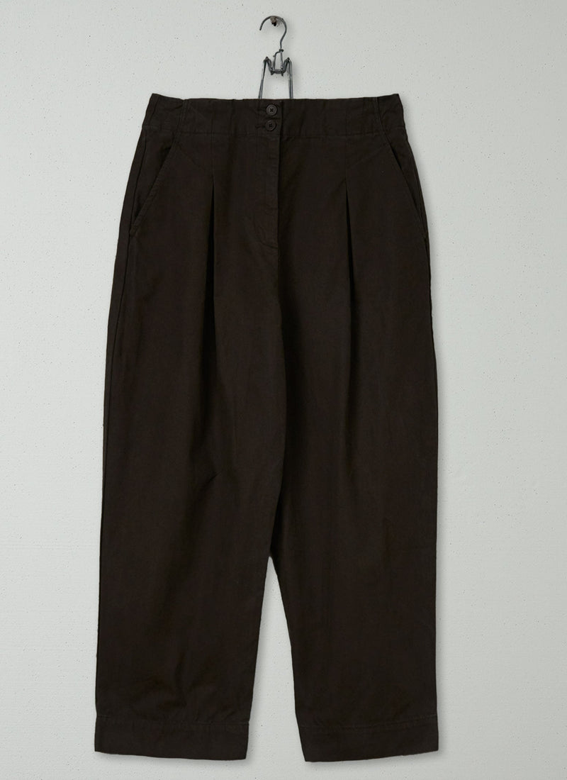 Reworn Canvas Utility Trousers Size 12 (1484) | Dark Olive