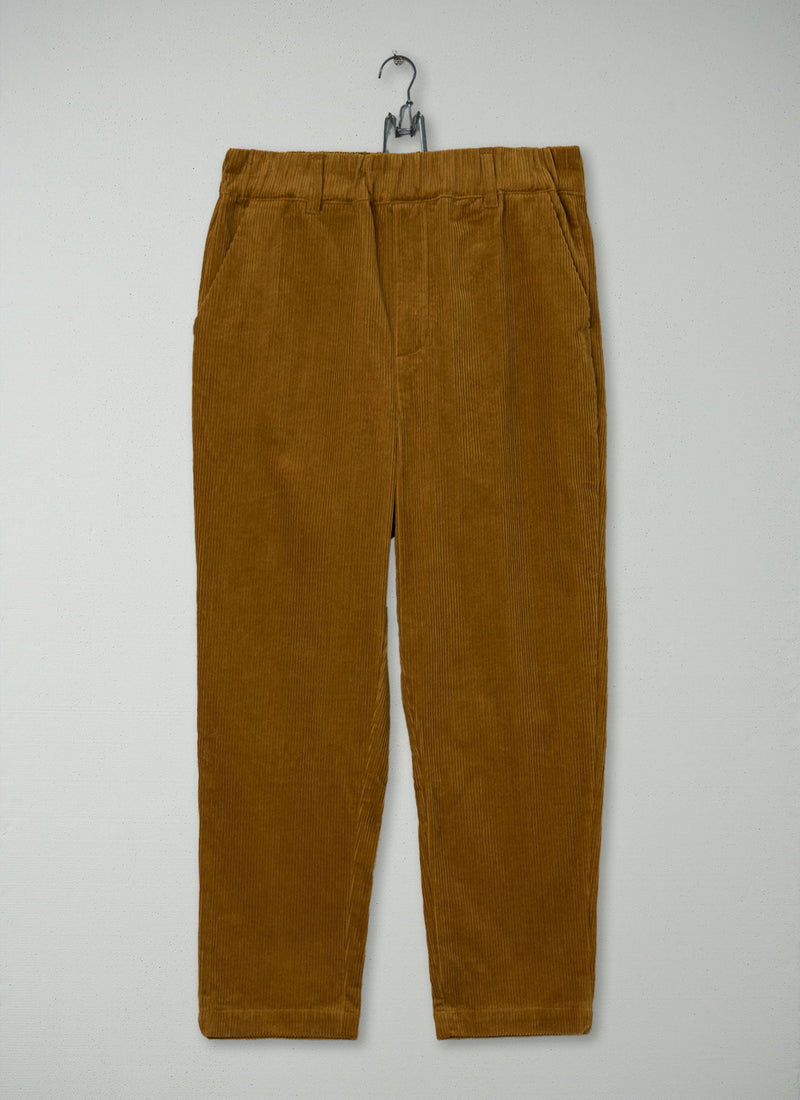 Reworn Cord Pull On Trousers Size 10 (1517) | Toffee