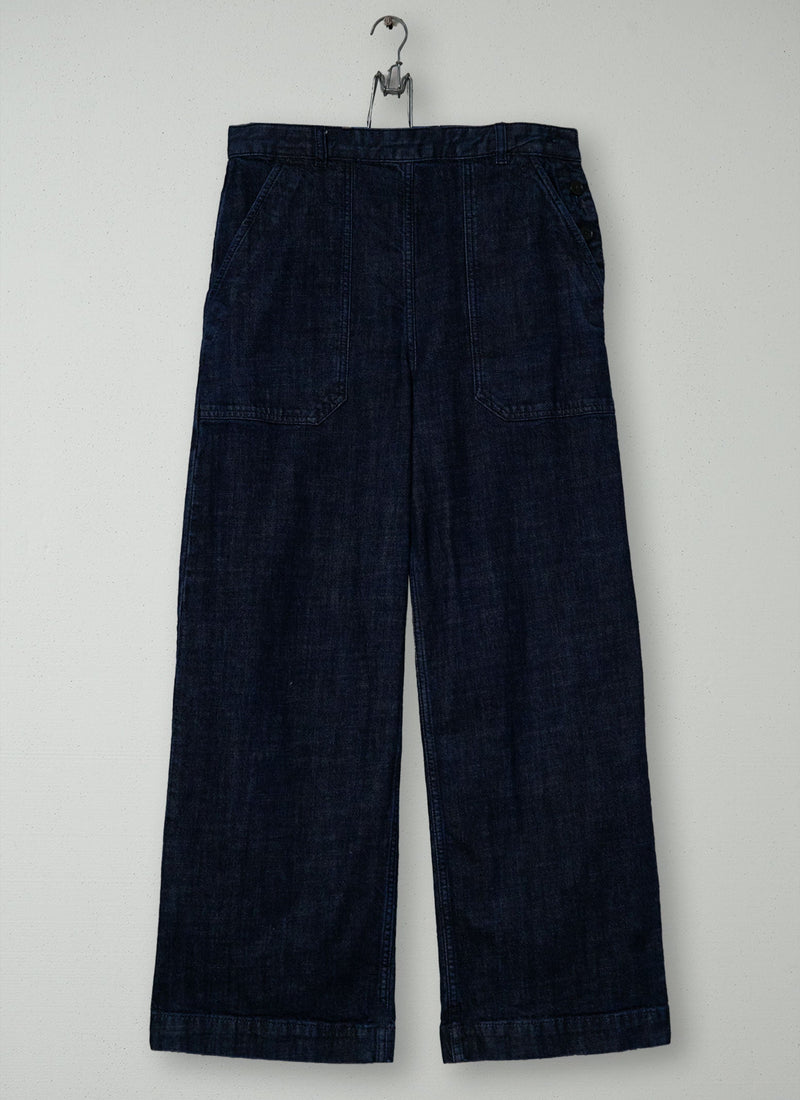 Reworn Annie Denim Jeans Size 12 (1670) | Indigo
