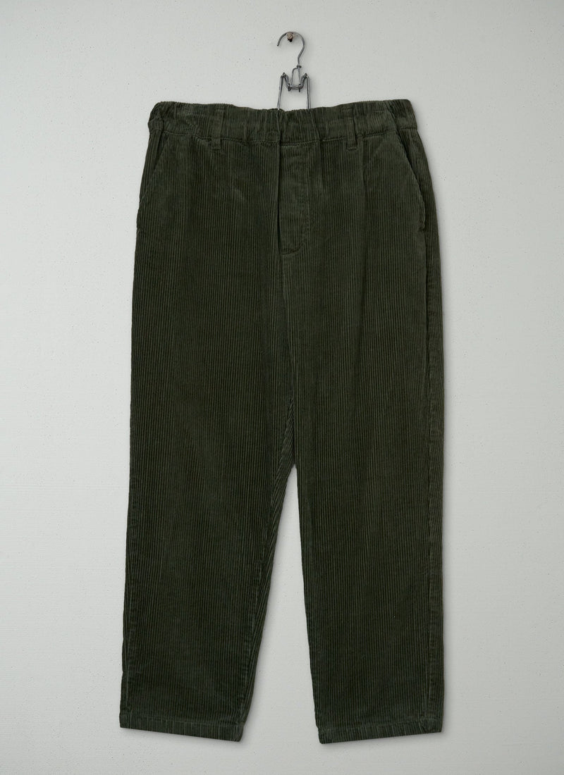 Reworn Cord Pull On Trousers Size 12 (1395) | Seaweed