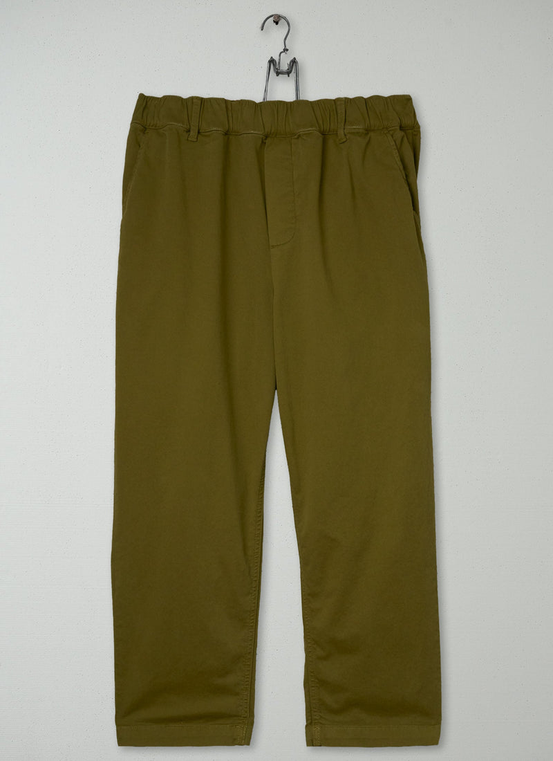 Reworn Pull On Trousers Size 16 (1389) | Olive