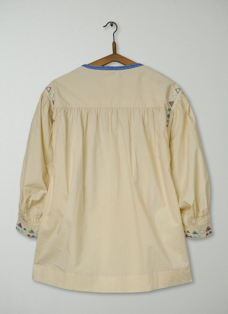 Reworn Hand Beaded Top Size XXSXS (1160) | Multi