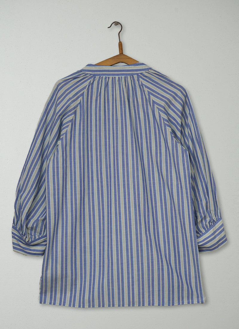 Reworn Cotton Stripe Shirt Size S (1274) | Multi