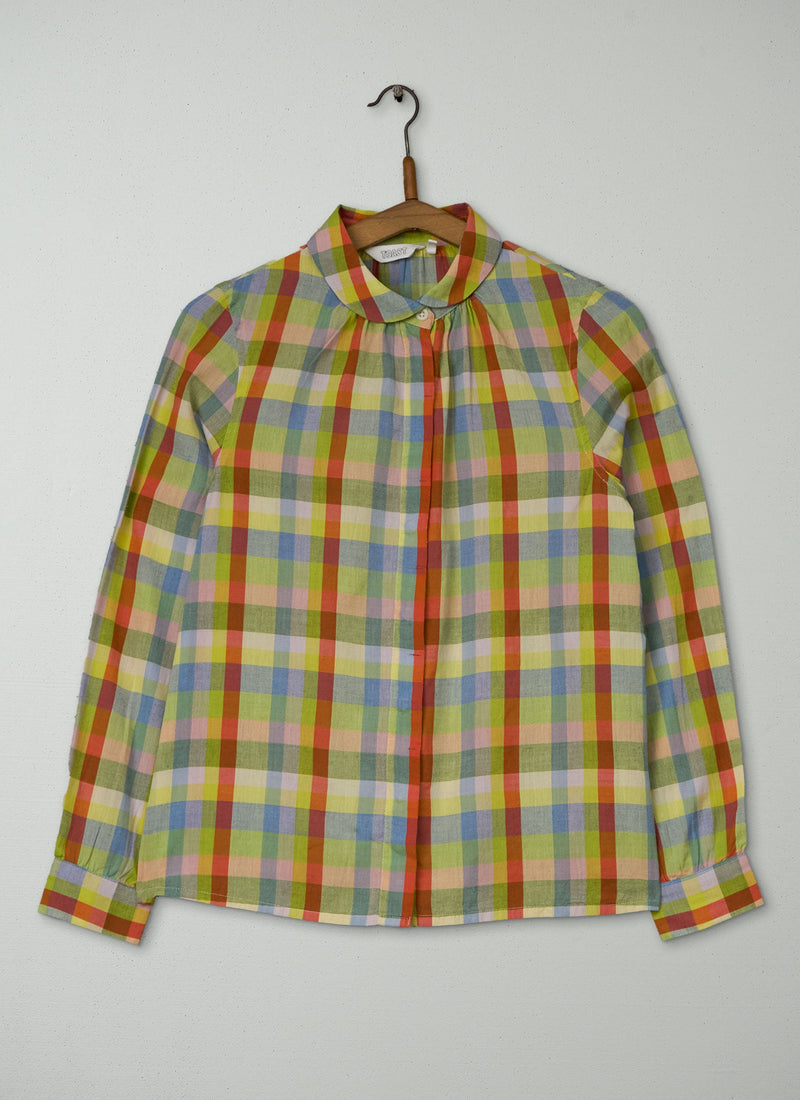 Reworn Hand Woven Shirt Size 6 (1158) | Multi