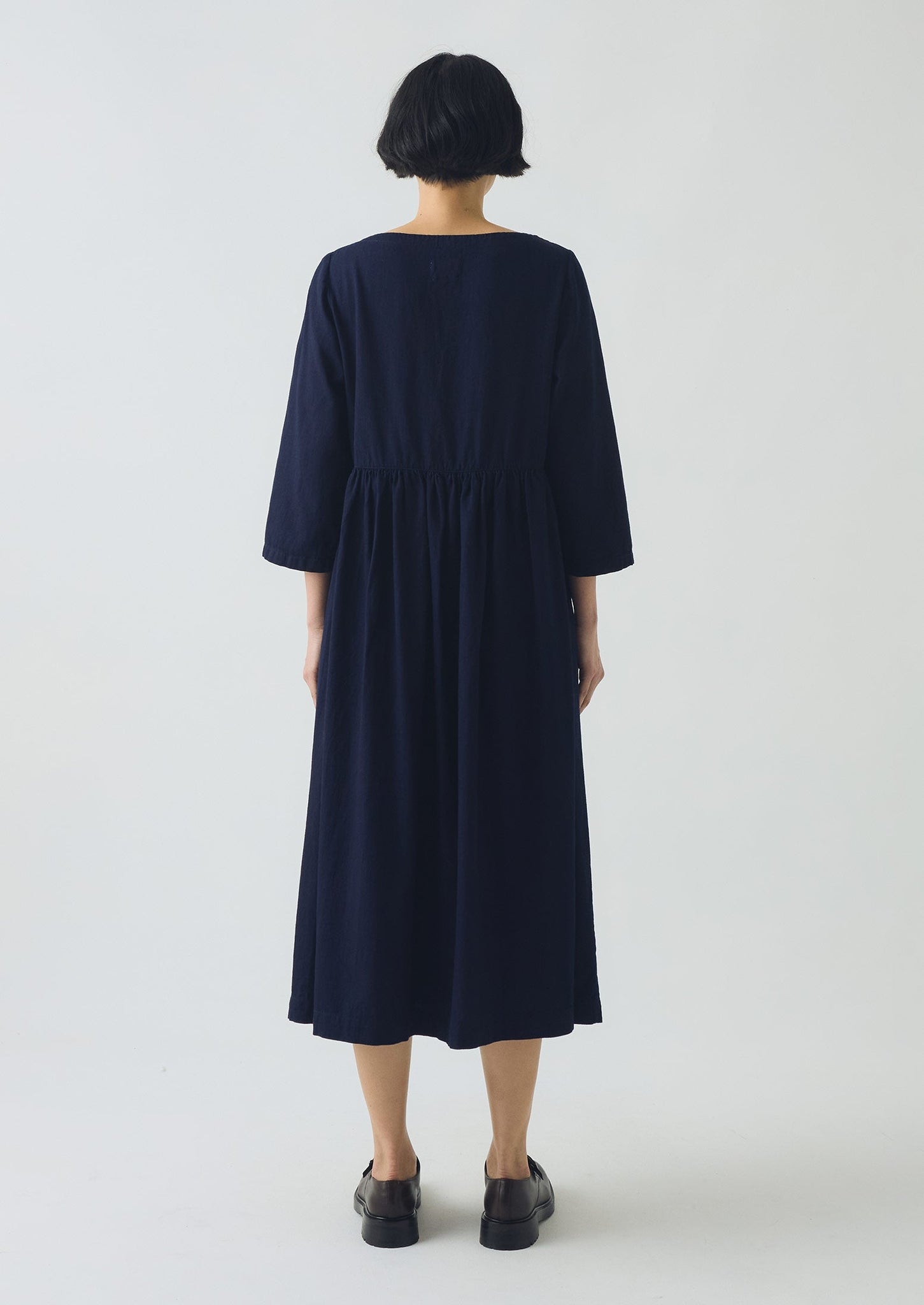Freya Indigo Twill Dress | Indigo