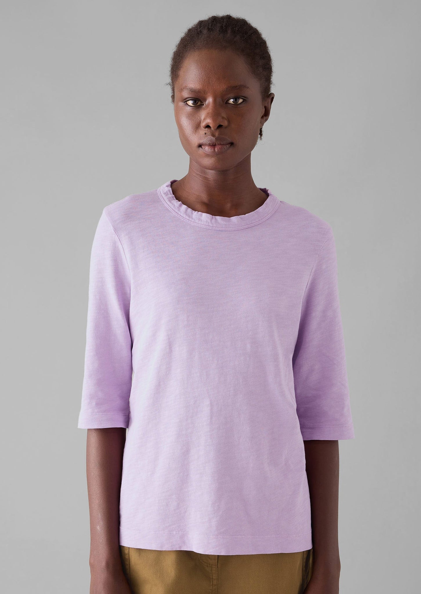 Cleo Cotton Tee | Lupine