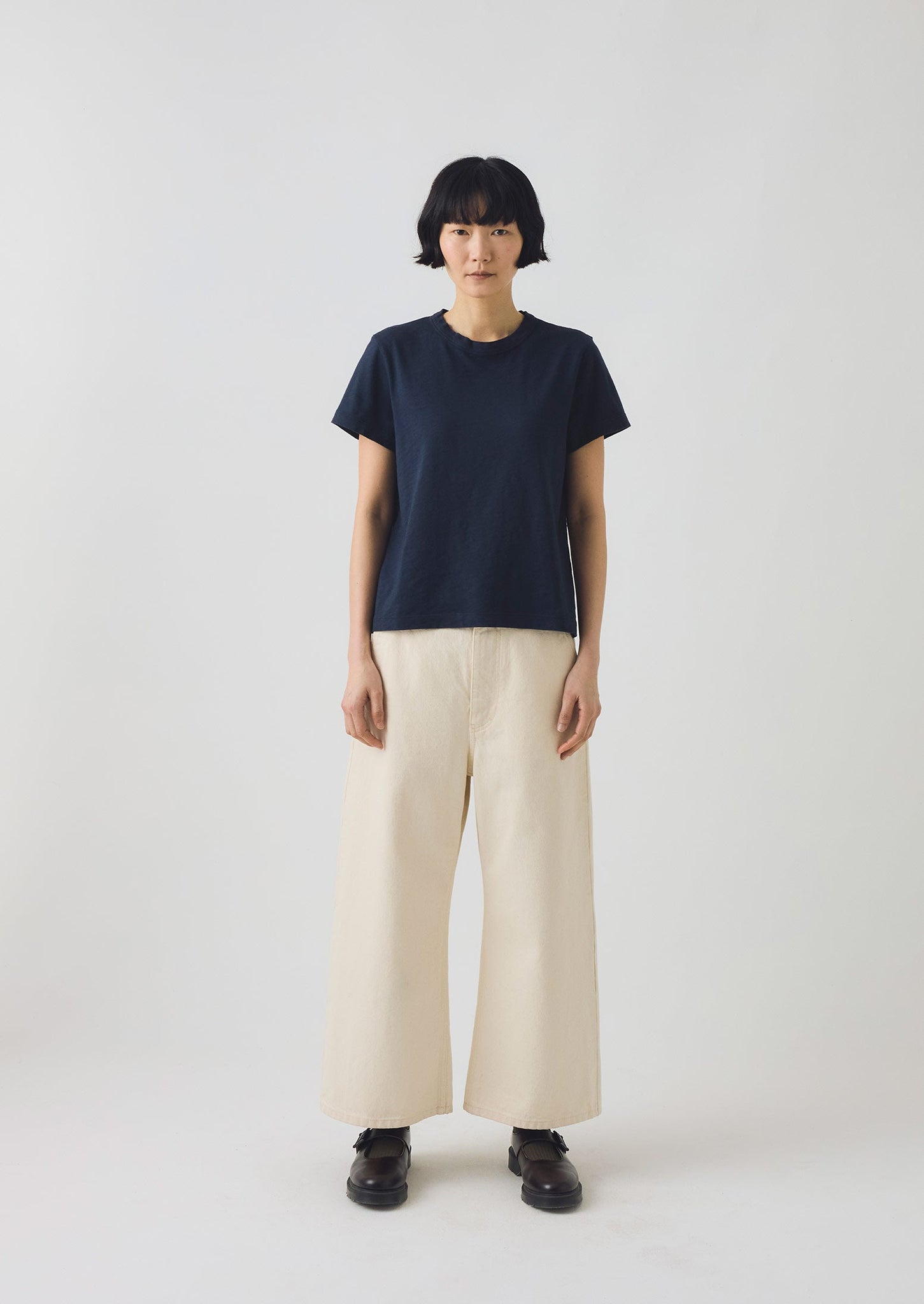 Sadie Organic Cotton Boy Tee | Dark Indigo