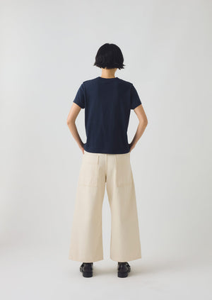 Sadie Organic Cotton Boy Tee | Dark Indigo