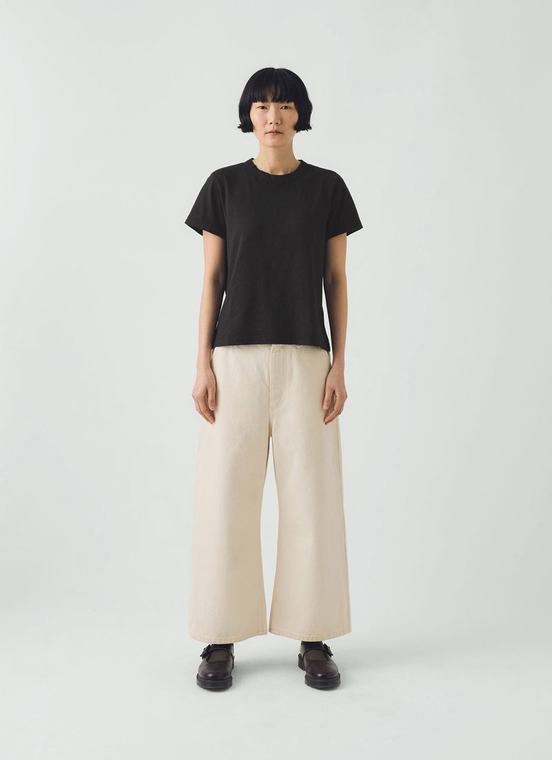 Sadie Organic Cotton Boy Tee | Carbon Black