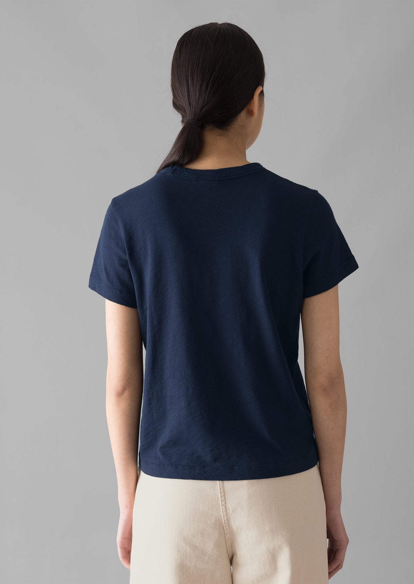 Sadie Organic Cotton Boy Tee | Dark Indigo