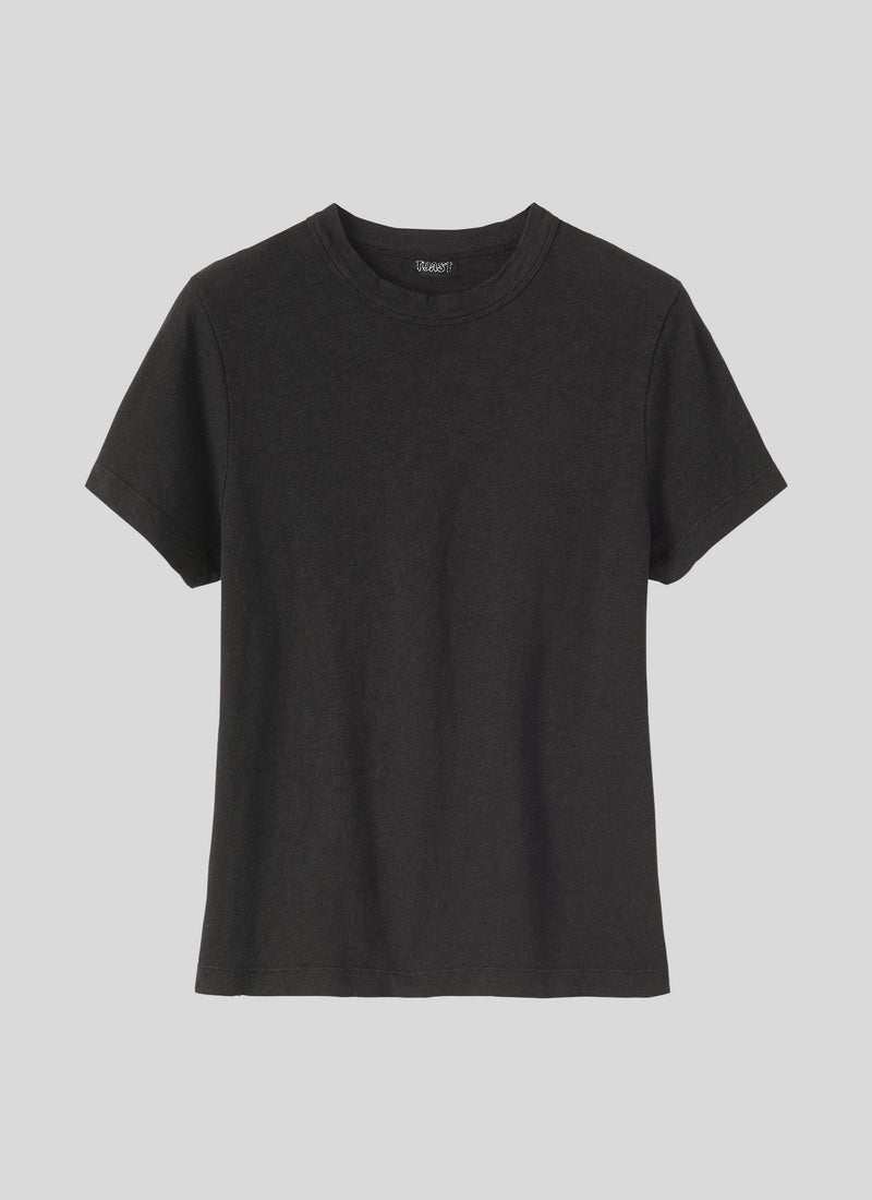 Sadie Organic Cotton Boy Tee | Carbon Black