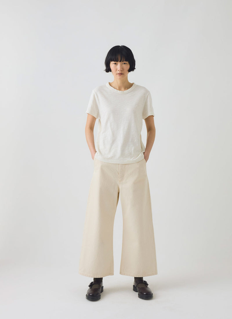 Sadie Cotton Boy Tee | Chalk