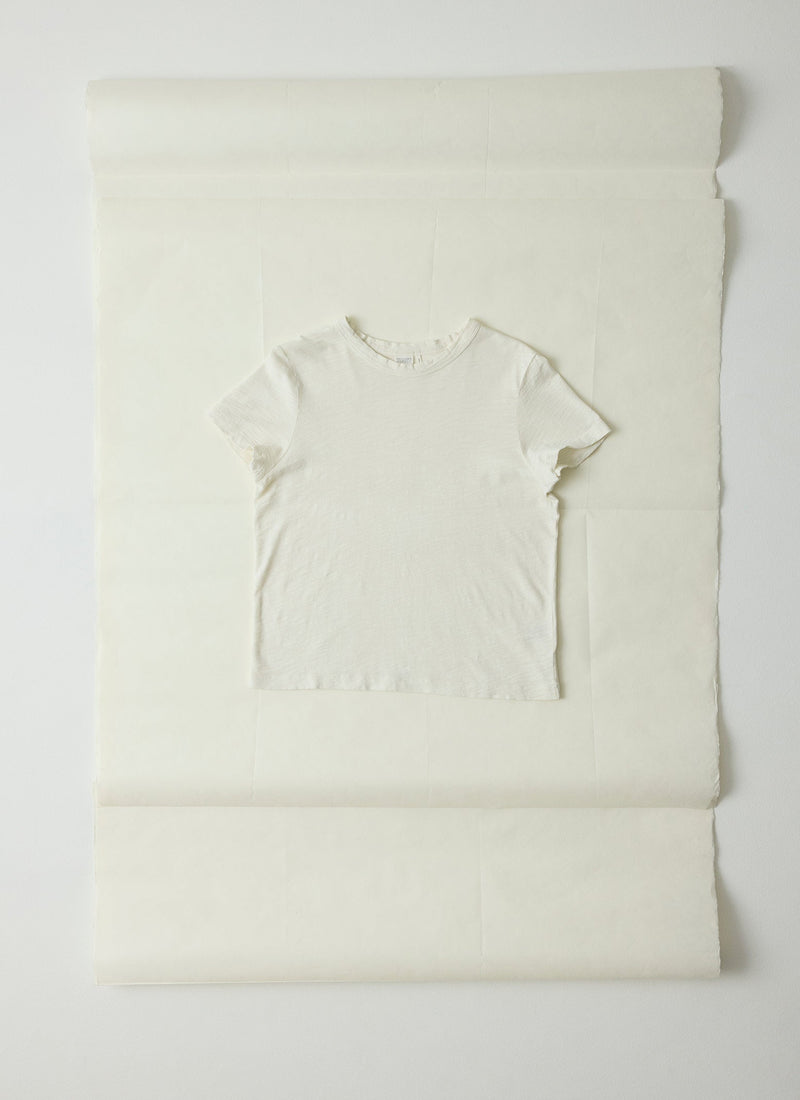 Sadie Cotton Boy Tee | Chalk
