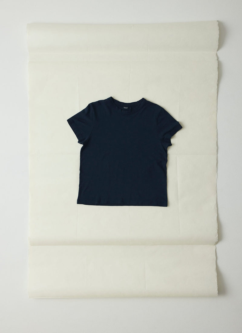 Sadie Organic Cotton Boy Tee | Dark Indigo