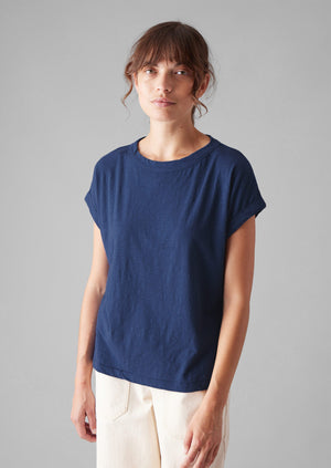 Alda Organic Cotton Easy Tee | Thistle