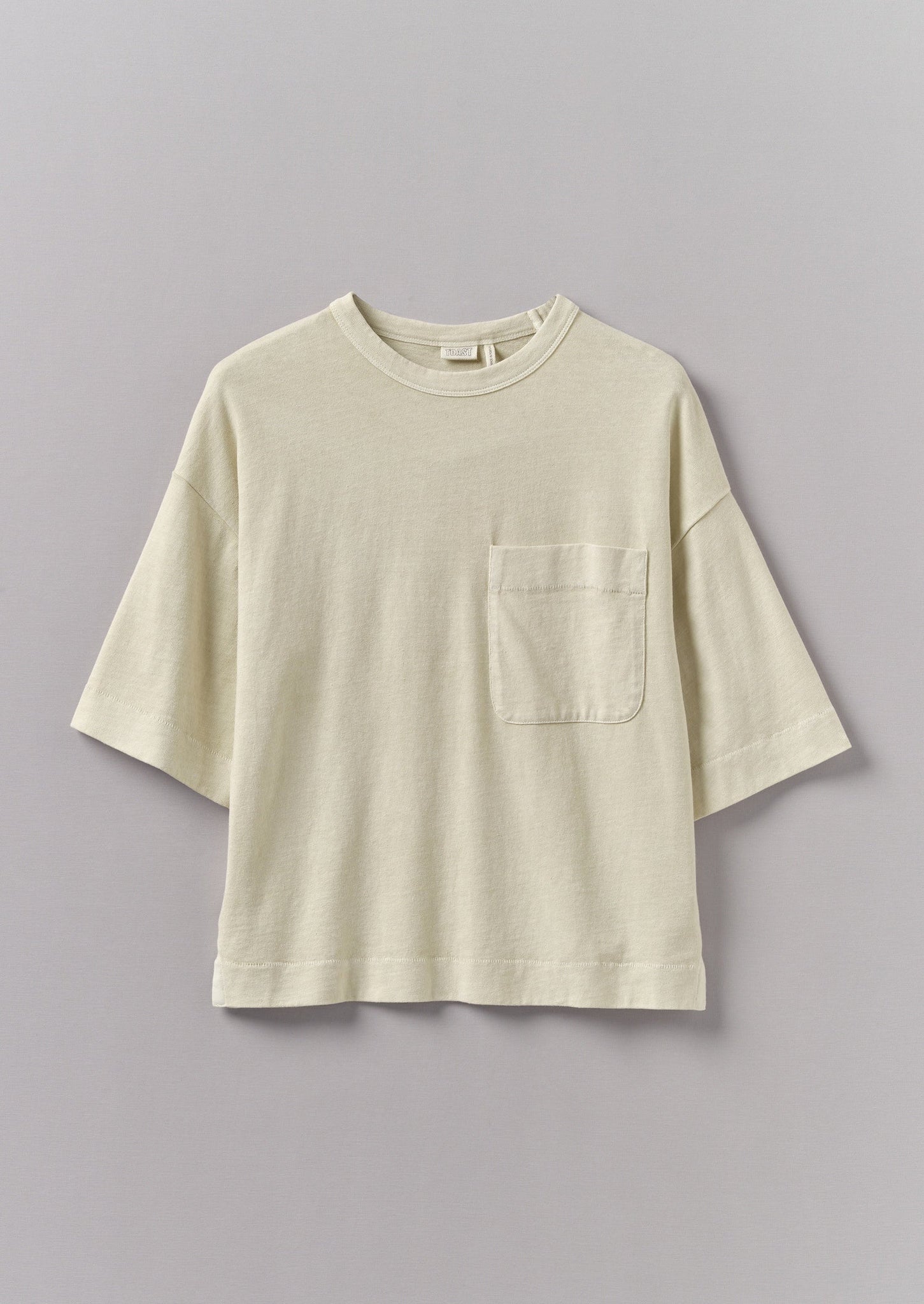 Mineral Dyed Cotton Boxy Tee | Soya