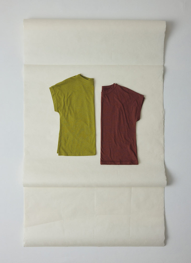 Alda Cotton Easy Tee | Radicchio