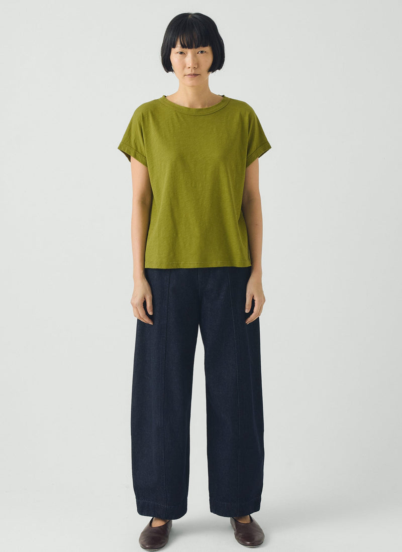 Alda Organic Cotton Easy Tee | Olive
