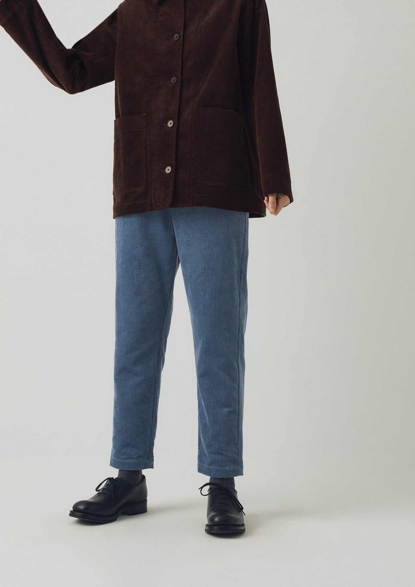 Patch Pocket Organic Cord Jacket | Java