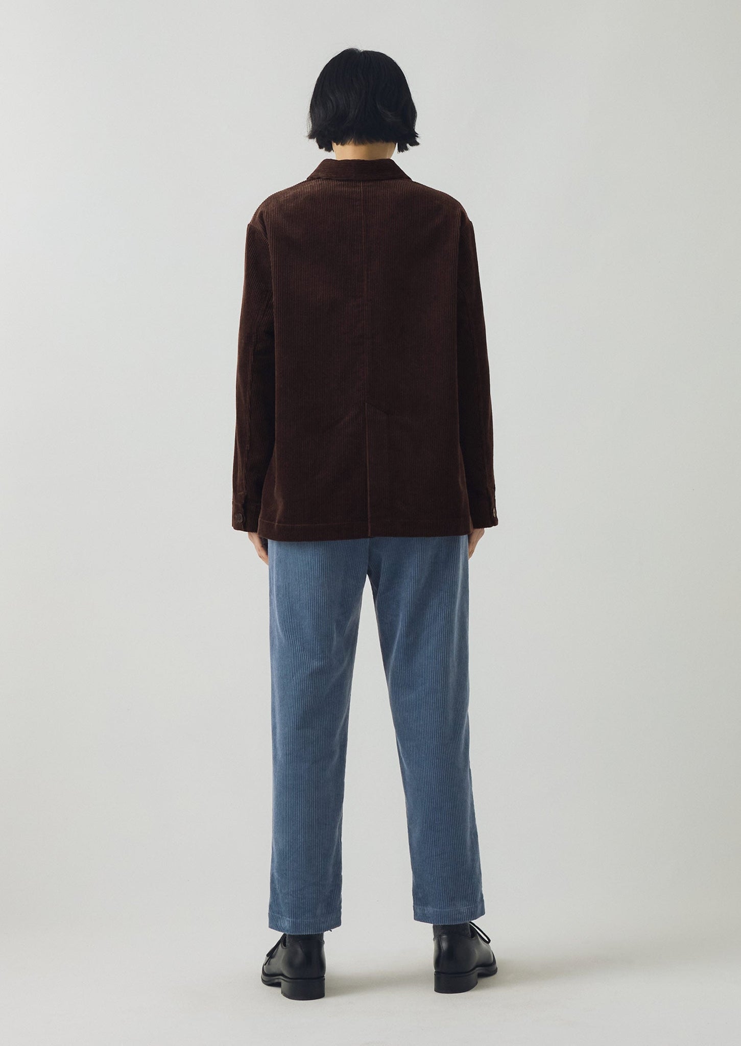 Patch Pocket Organic Cord Jacket | Java