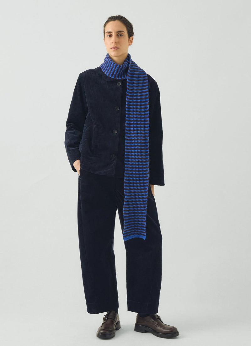Cotton Cord Jacket | Dark Navy