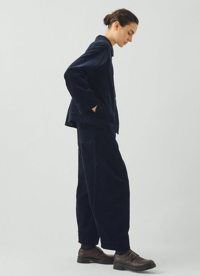 Cotton Cord Jacket | Dark Navy