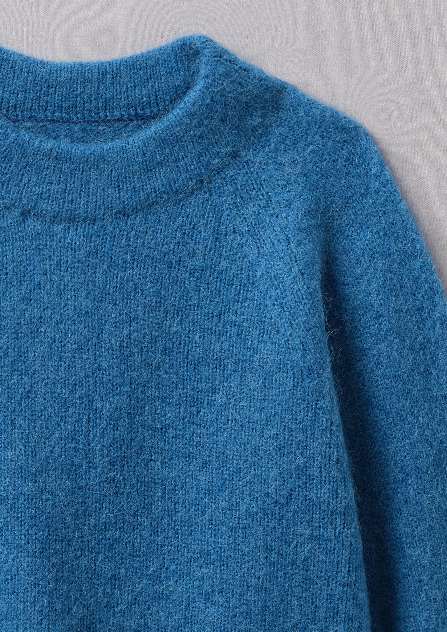 Lofty Alpaca Blend Sweater | Soft Cornflower | TOAST