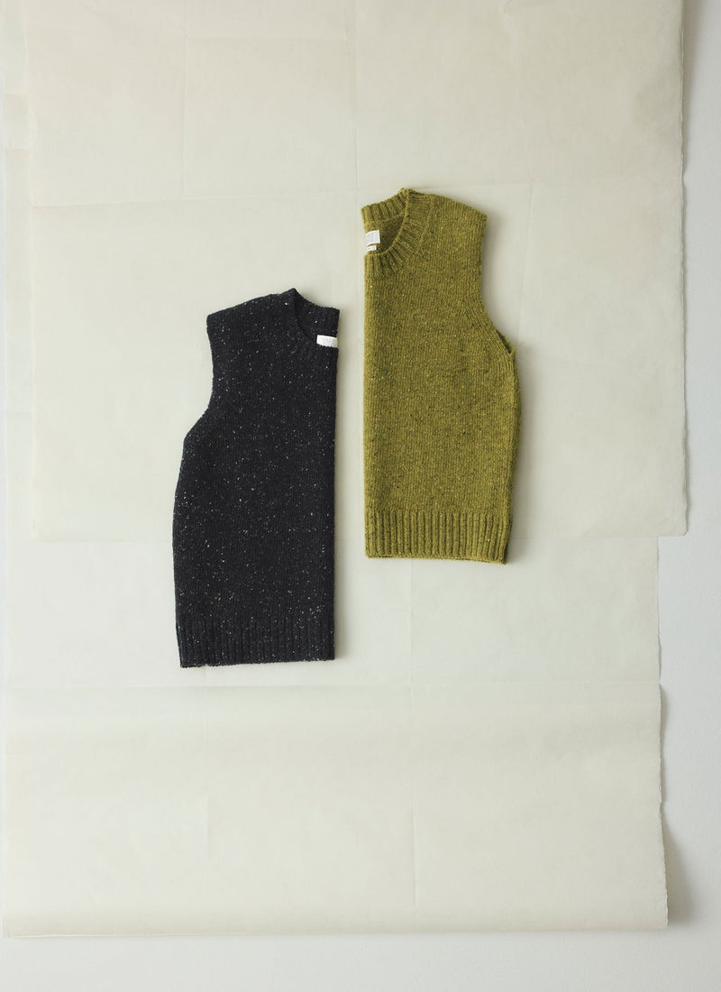 Donegal Merino Tank | Lime