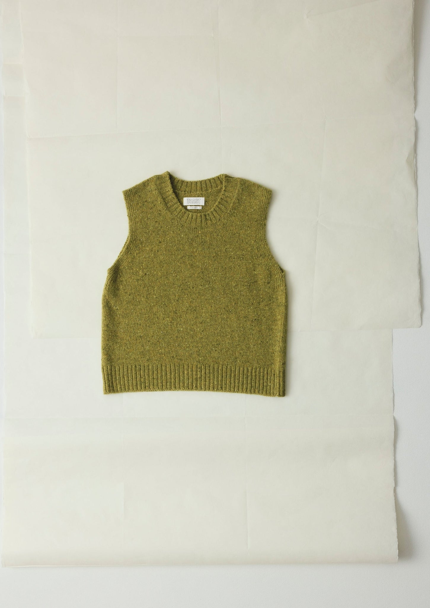Donegal Merino Tank | Lime