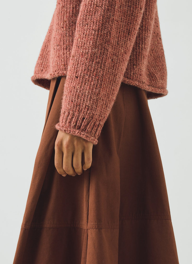 Orla Donegal Wool Sweater | Corallite