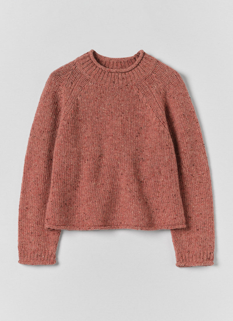 Orla Donegal Wool Sweater | Corallite