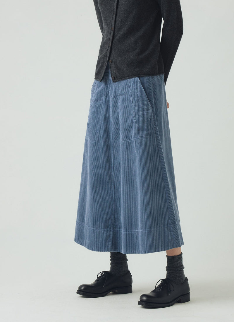 Cord A Line Skirt | Myrtle