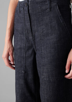 Indigo Denim Workwear Trousers | Indigo