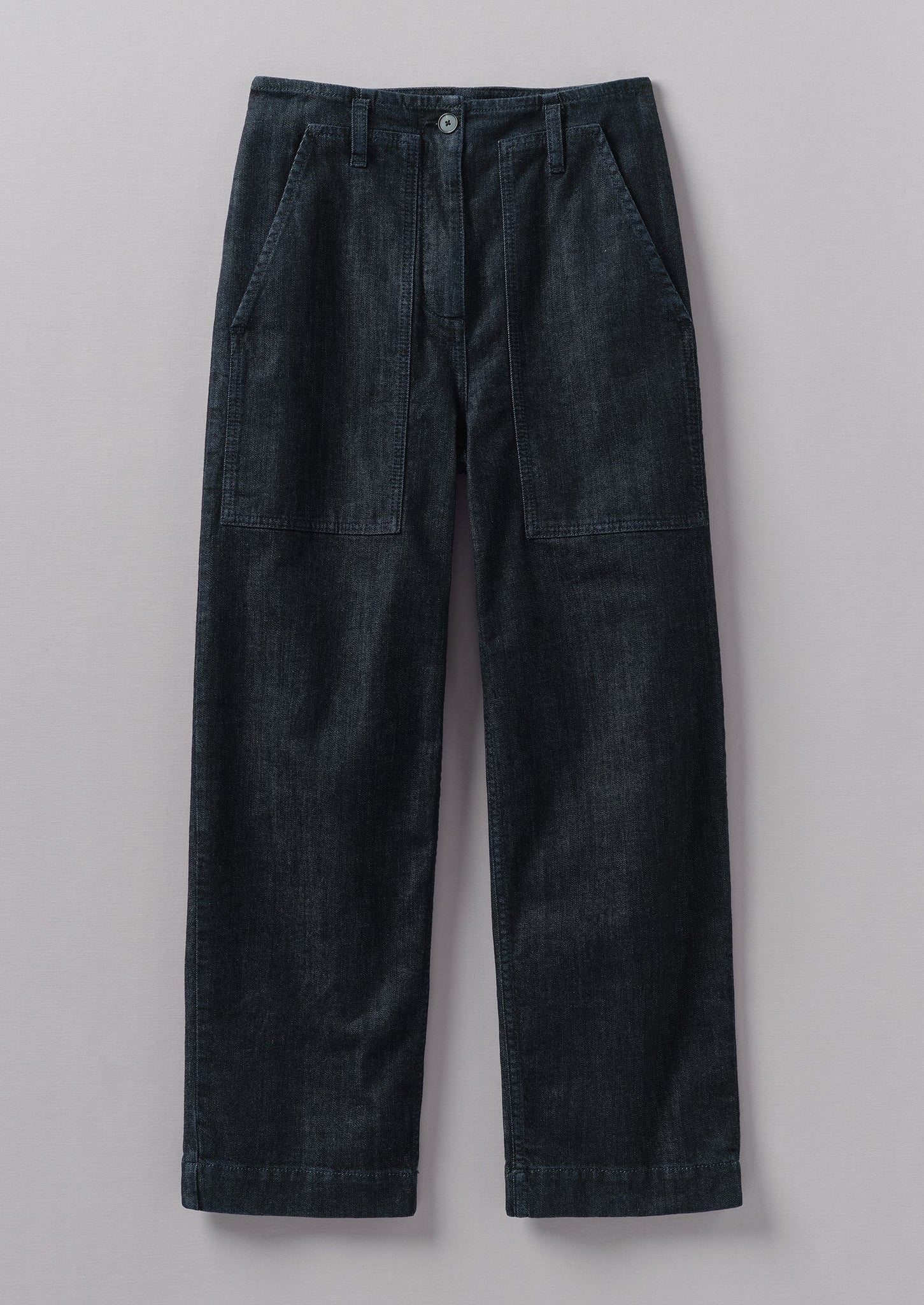 Indigo Denim Workwear Trousers | Indigo