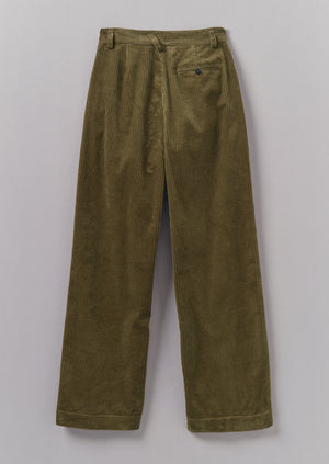 Annie Organic Cord Full Length Trousers | Barley