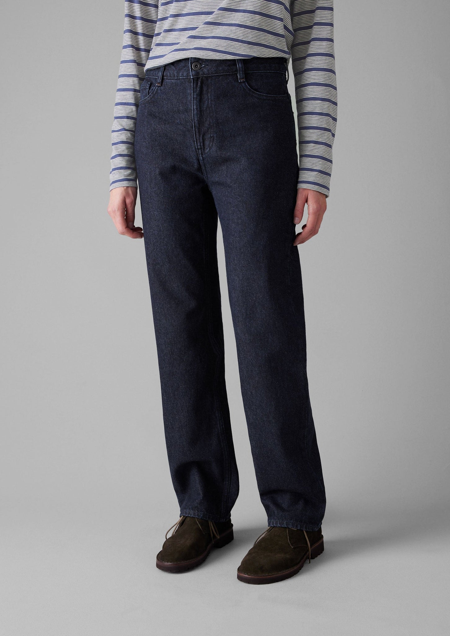 Five Pocket Denim Trousers | Indigo