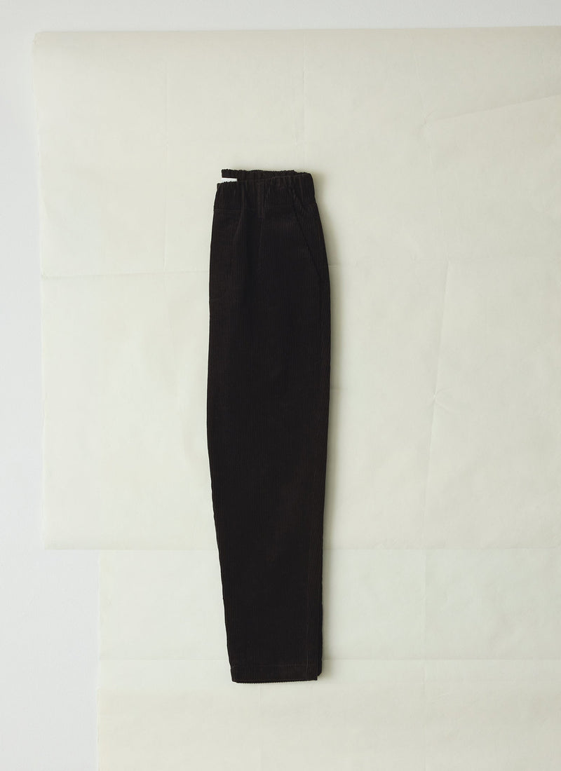 Gabi Cord Pull On Trousers | Anthracite